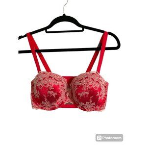 VICTORIA'S SECRET Bra Dream Angels Multi Options NWT Red Lace Bling Bra 34D